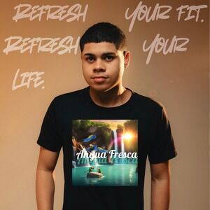 Ahgua Fresca Graphic T-Shirt Unisex 180 GSM Tee | Cool‎ Comfortable Streetwear